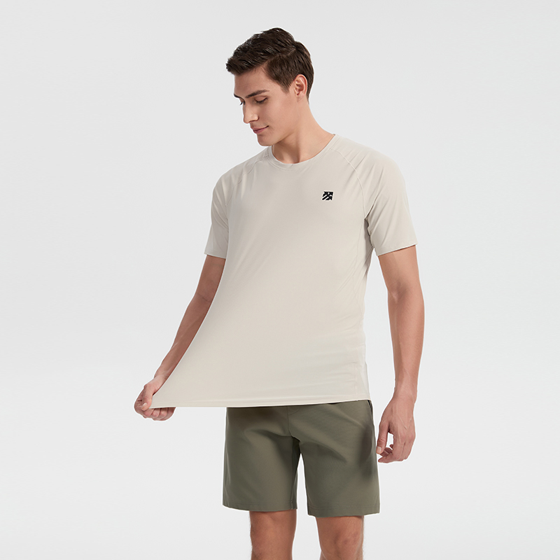 Odor-Resistant C Man Dry Fit Cool Feeling Running T-Shirt for Rope Skipping