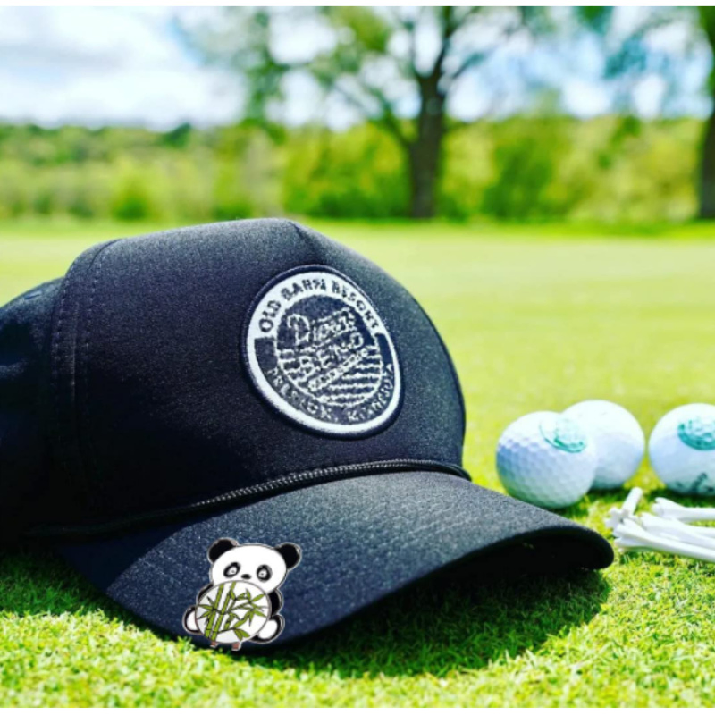 Golf Mark Panda Fun Hat Clip Marker Sports Accessory Items