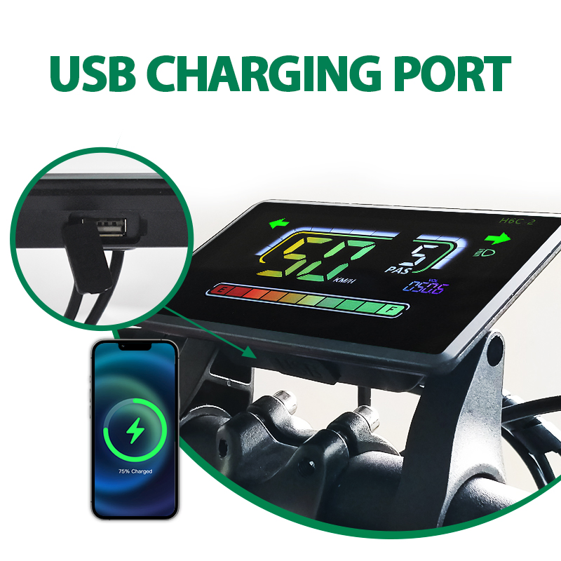 24/36/48 Electric Bike Computer Mountain E-Bike Wired Bicycle Odometer Speedometer Waterproof Stopwatch Cycling Accessories