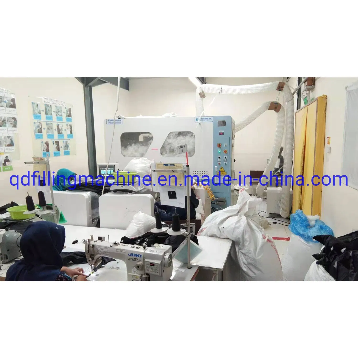 Garment Sports Caps Athletic Shoes Outdoor Filling Machine