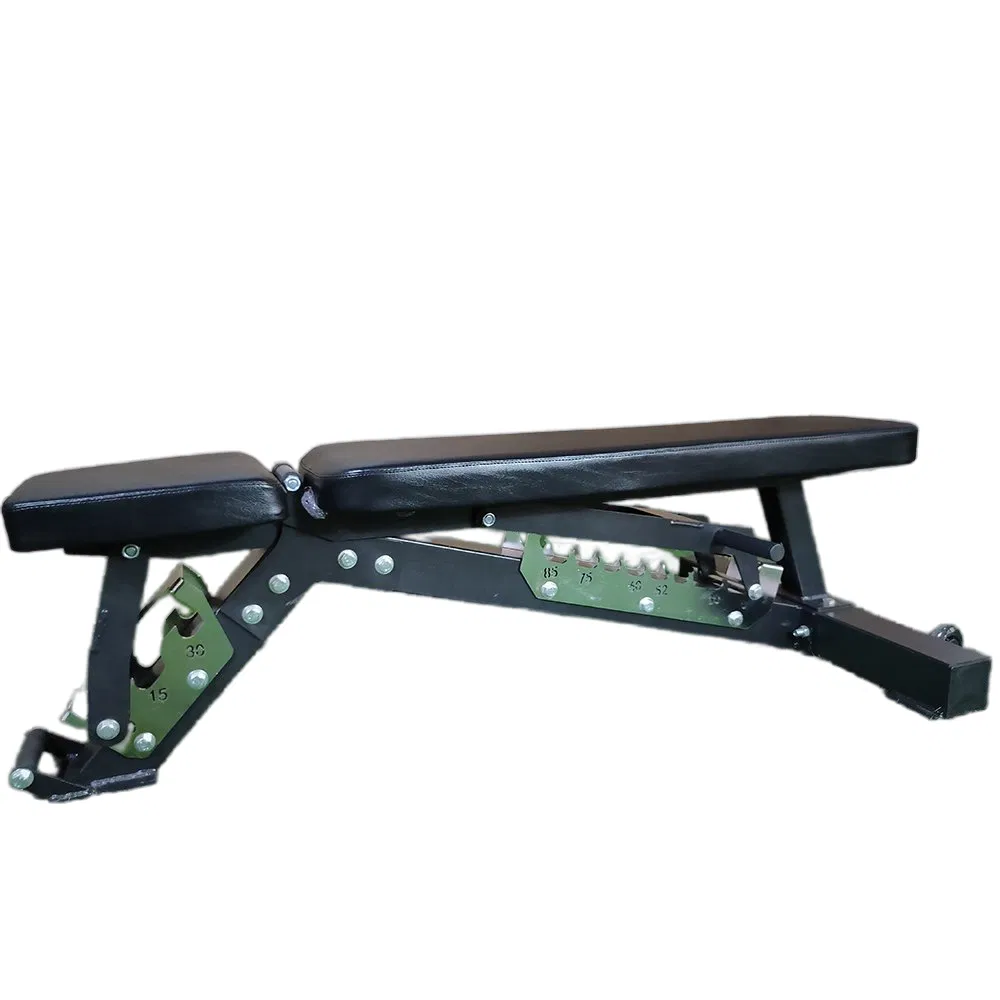 Commercial Home Gym Sports Training Fitness Equipment Adjustable Weight Bench for Exercise