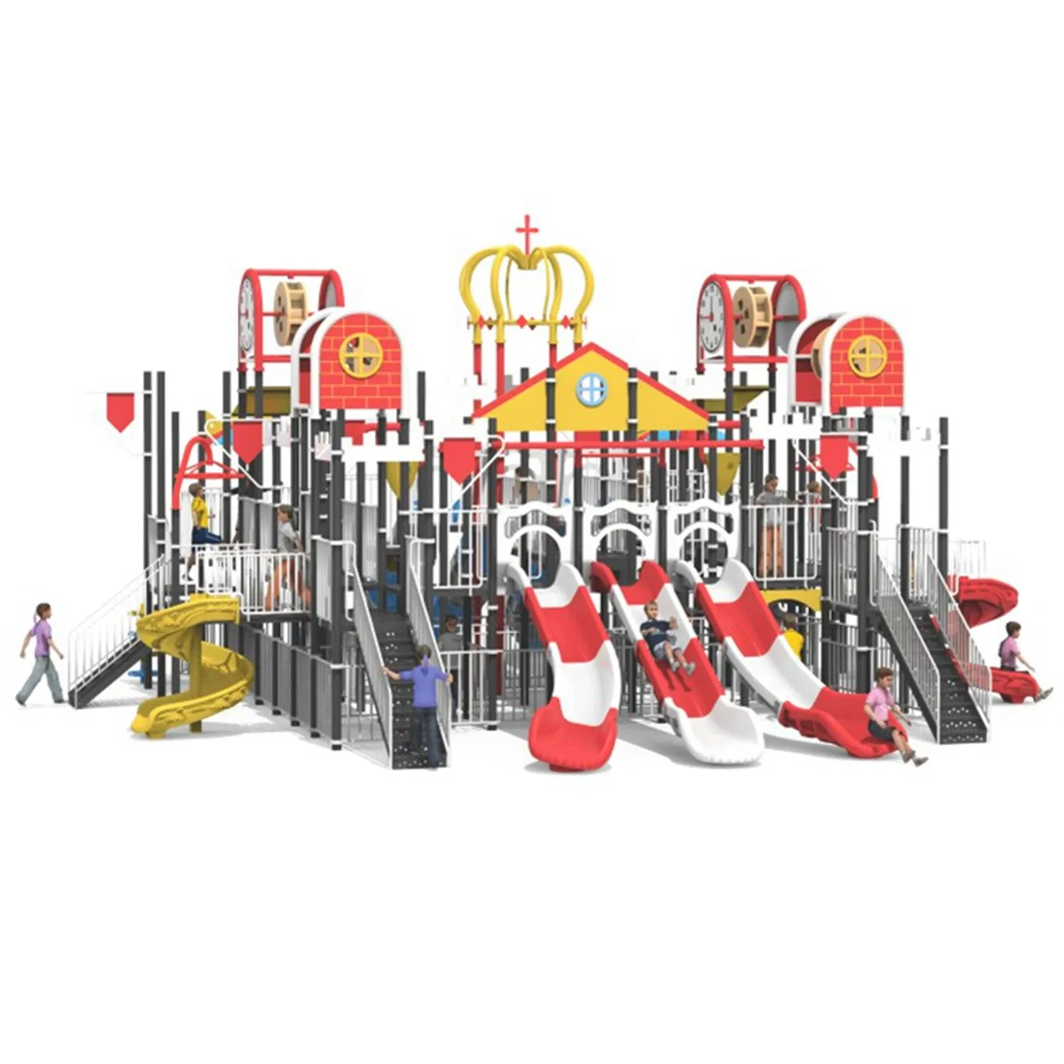 Water Amusement Park Glass Fiber Slide Playground Sports Equipment