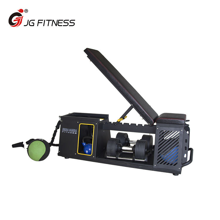 Adjustable Multi-Function Weight Bench Dumbbell Storage Training Box Functional Fitness PRO Box Jg-D38