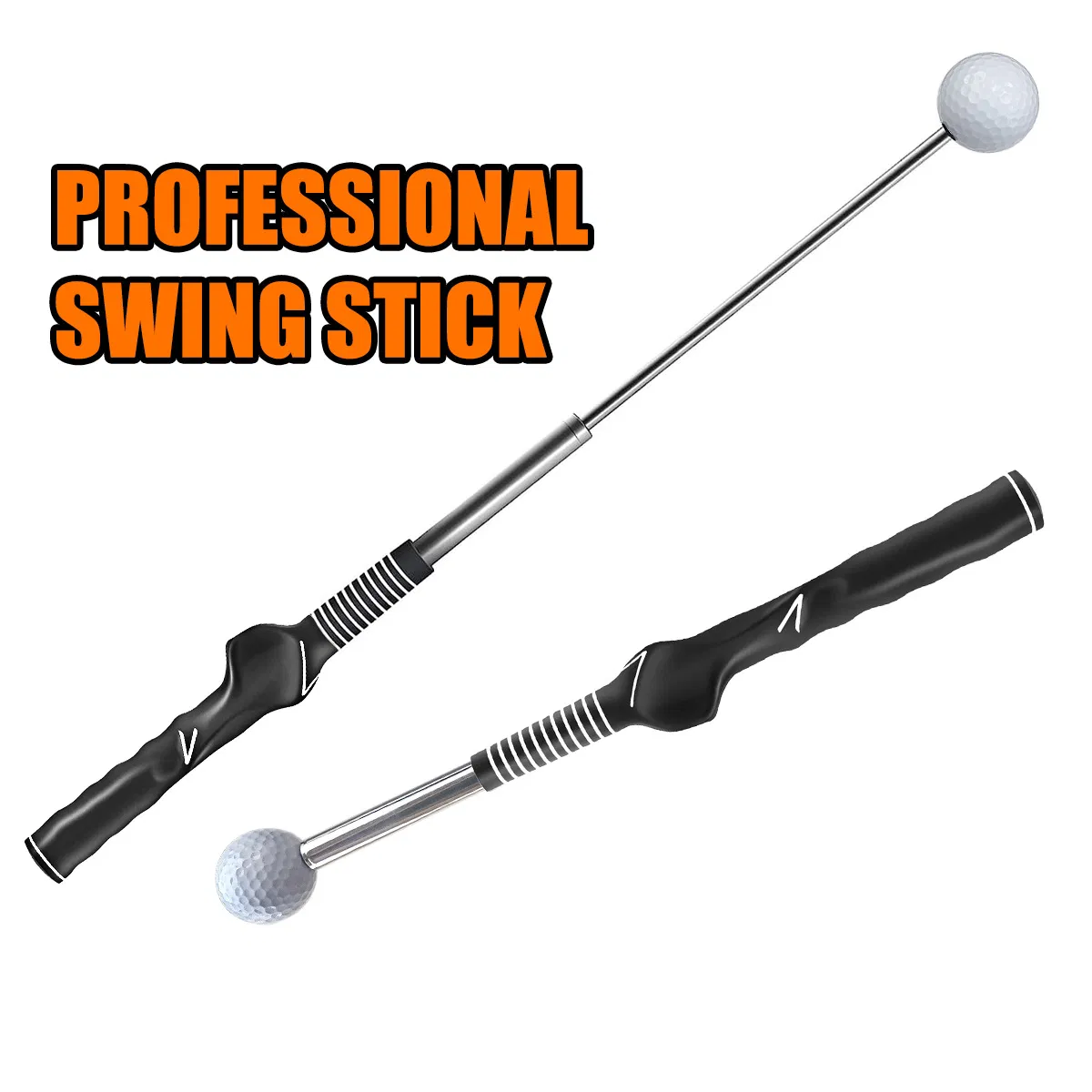 Ideal Golf Swing Training Aid for Indoor &amp; Outdoor Use Warm-up Practice Stick