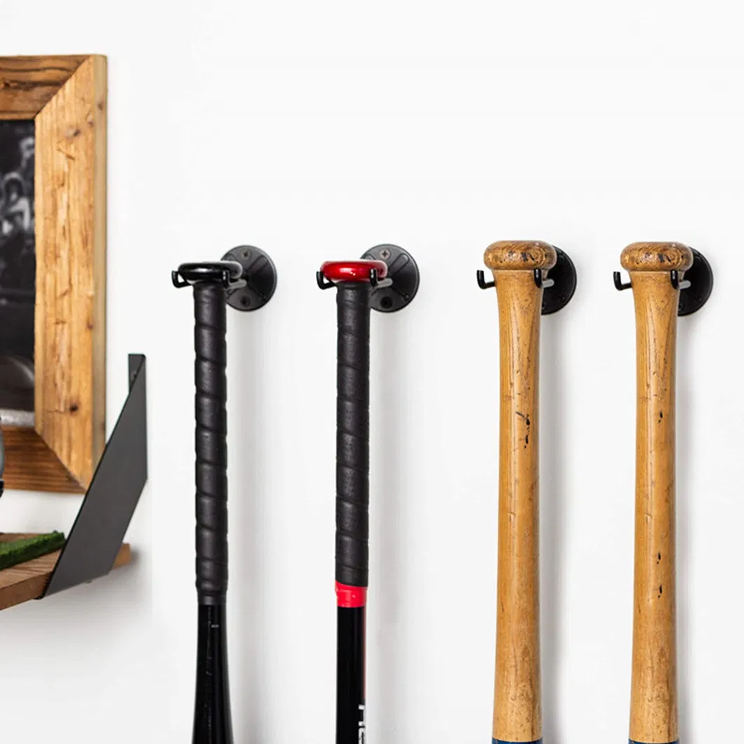 Baseball Bat Wall Mount Display Stand