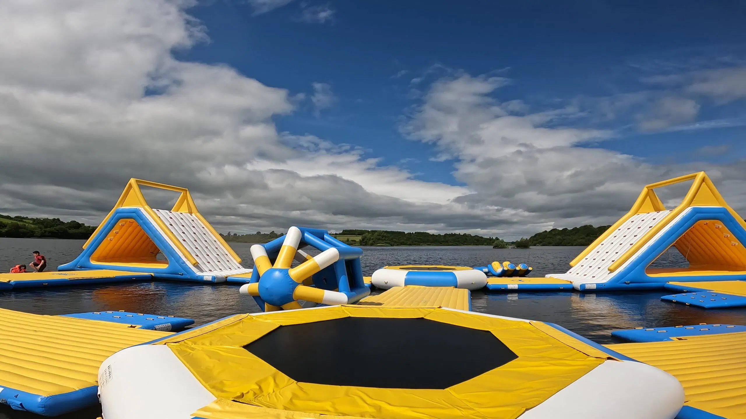 Water Park Equipment Colorful Floating Water Park for Outdoor Beach Commercial Use