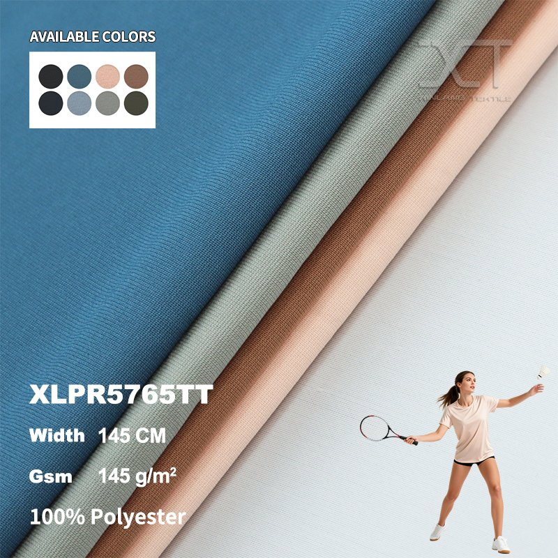 Xlpr5765tt 145GSM 100% Polyester Sportswear/Running Wear Fabric