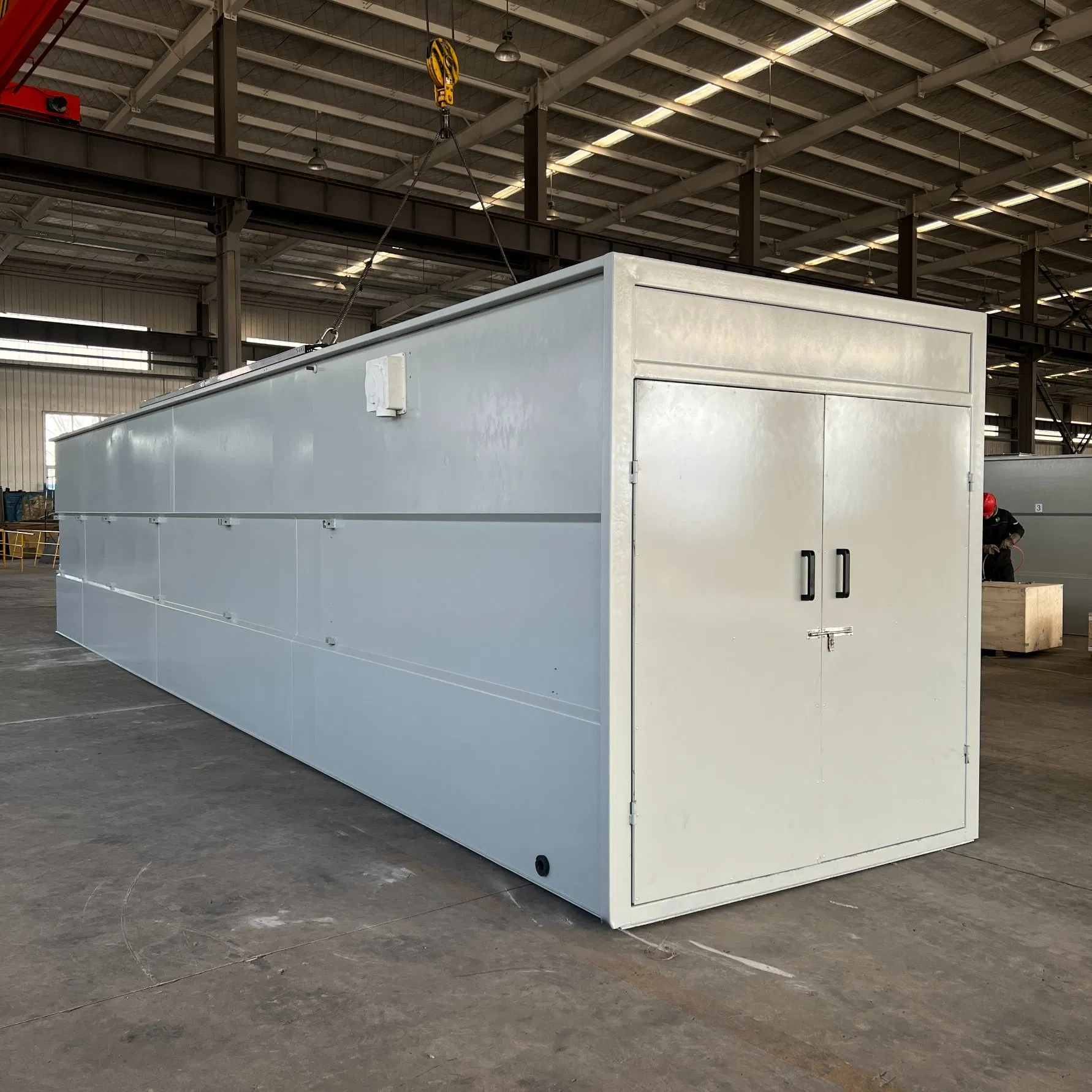 10 50 200 500 1000m3 PLC Auto Running Compact Package Mbbr Mbr SBR Waste Water Effluent Sewage Treatment Plant