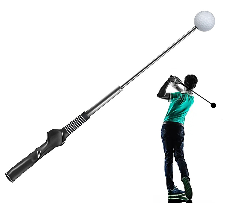 Ideal Golf Swing Training Aid for Indoor &amp; Outdoor Use Warm-up Practice Stick