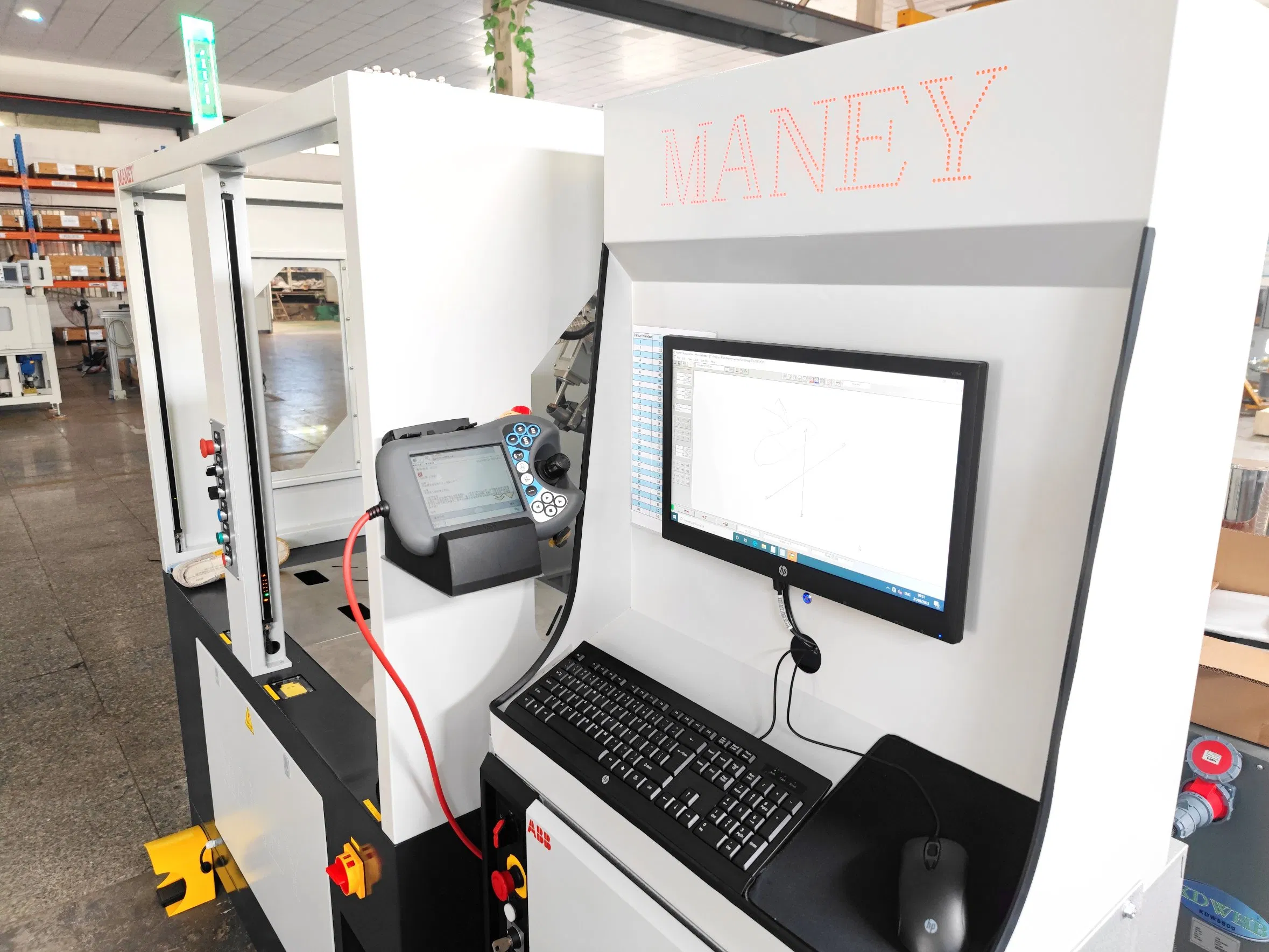 Factory Direct Full Auotamatic Industrial Seperately Roughing Robot for Safety Shoes Sport Shoes Leather Shoes Making