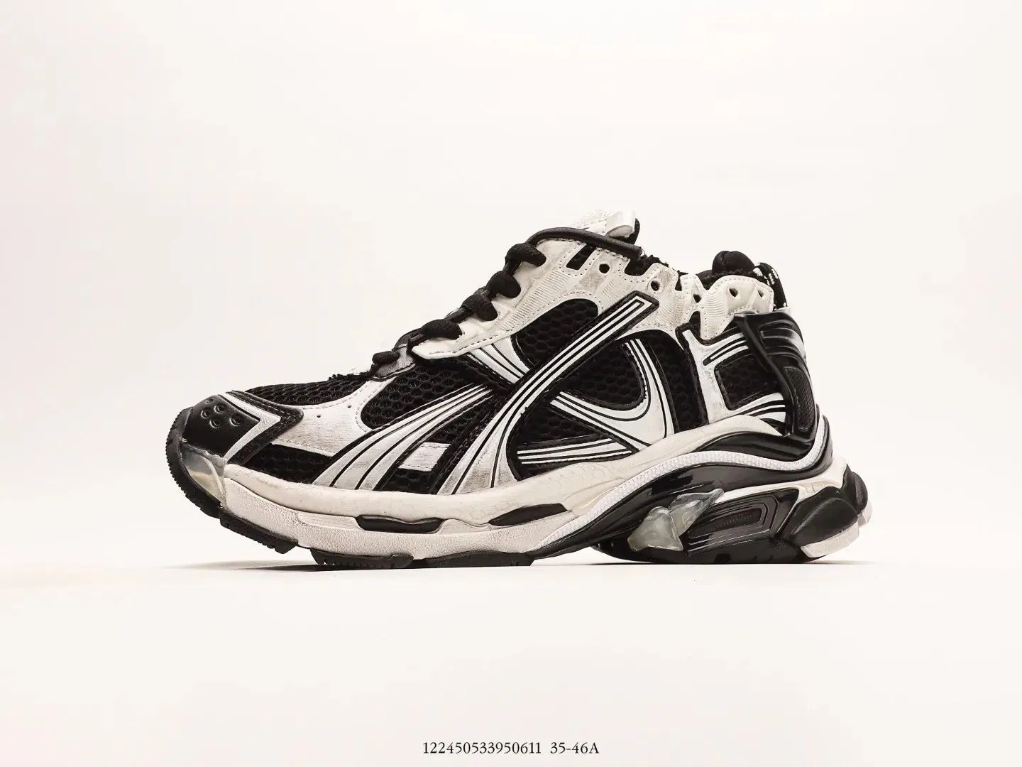 High Quality 1: 1 Copy Balen Fashionable Comfortable Lifestyle Casual Net Fabric Sports Shoes