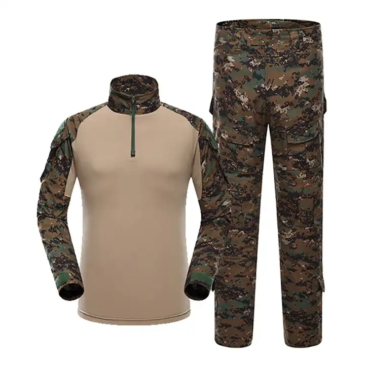 Premium Tactical Combat Suit - Durable Tearproof Camouflage Gear for Outdoor Adventures