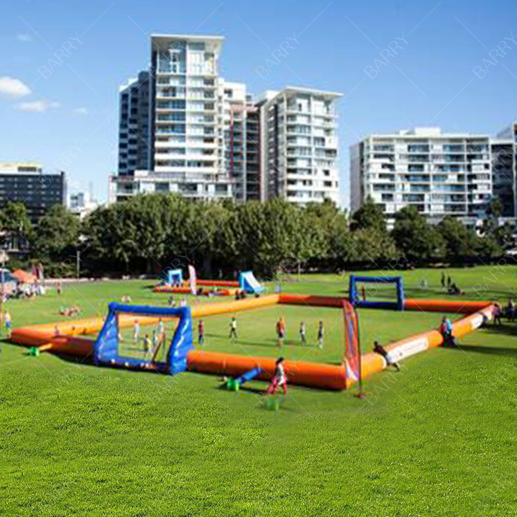 Hot Sale Excellent Quality Inflatable Football Pitch Inflatable Soccer Sports Field