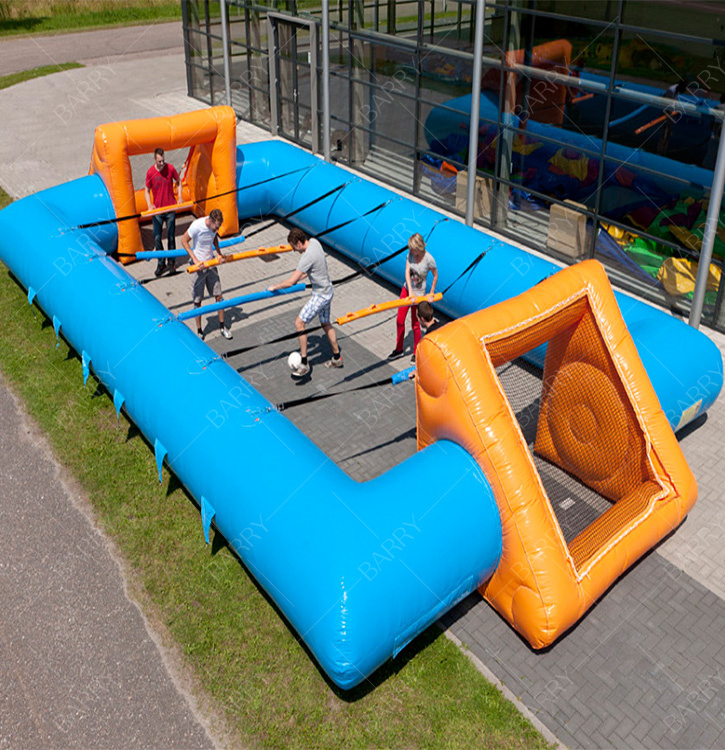 Outdoor Sport Game PVC Material Soap Inflatable Water Football Soccer Field