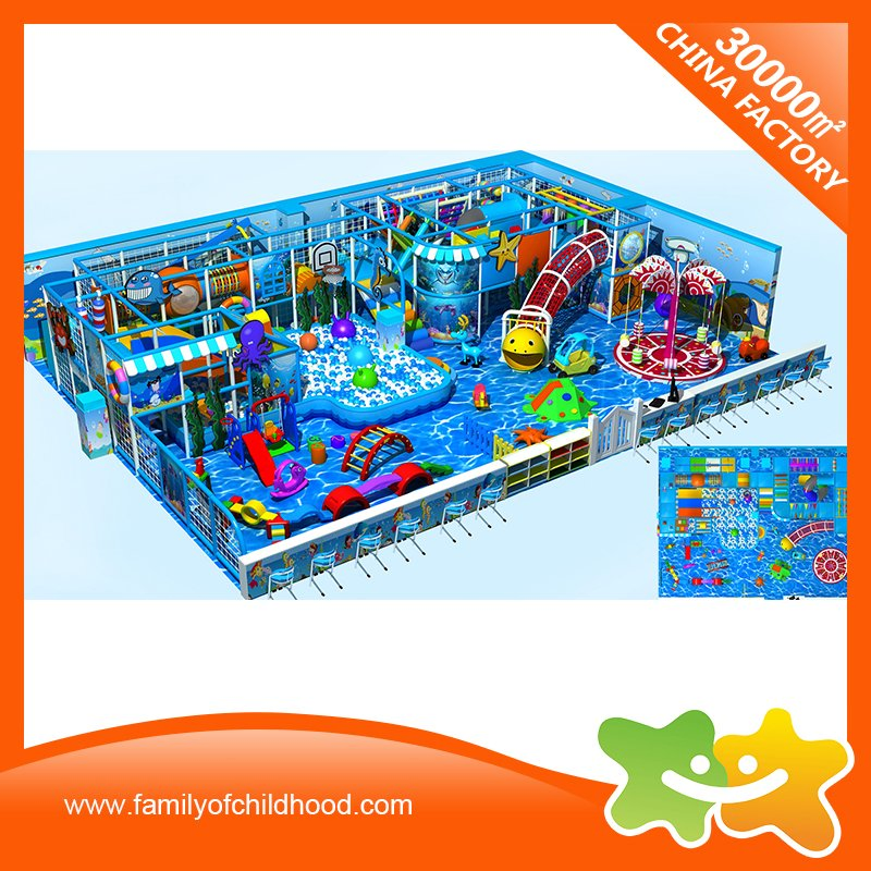 Multifunctional Ocean Theme Indoor Play Centre Equipment for Sale