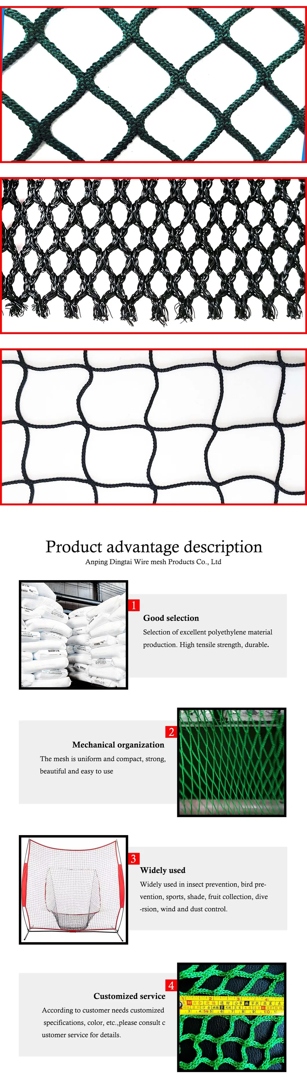 Basketball Backstop Net Details