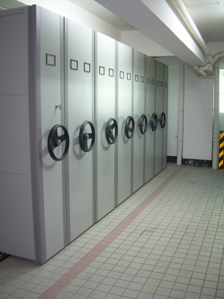 Webber Furniture Steel Filing Cabinet Mobile Shelving System