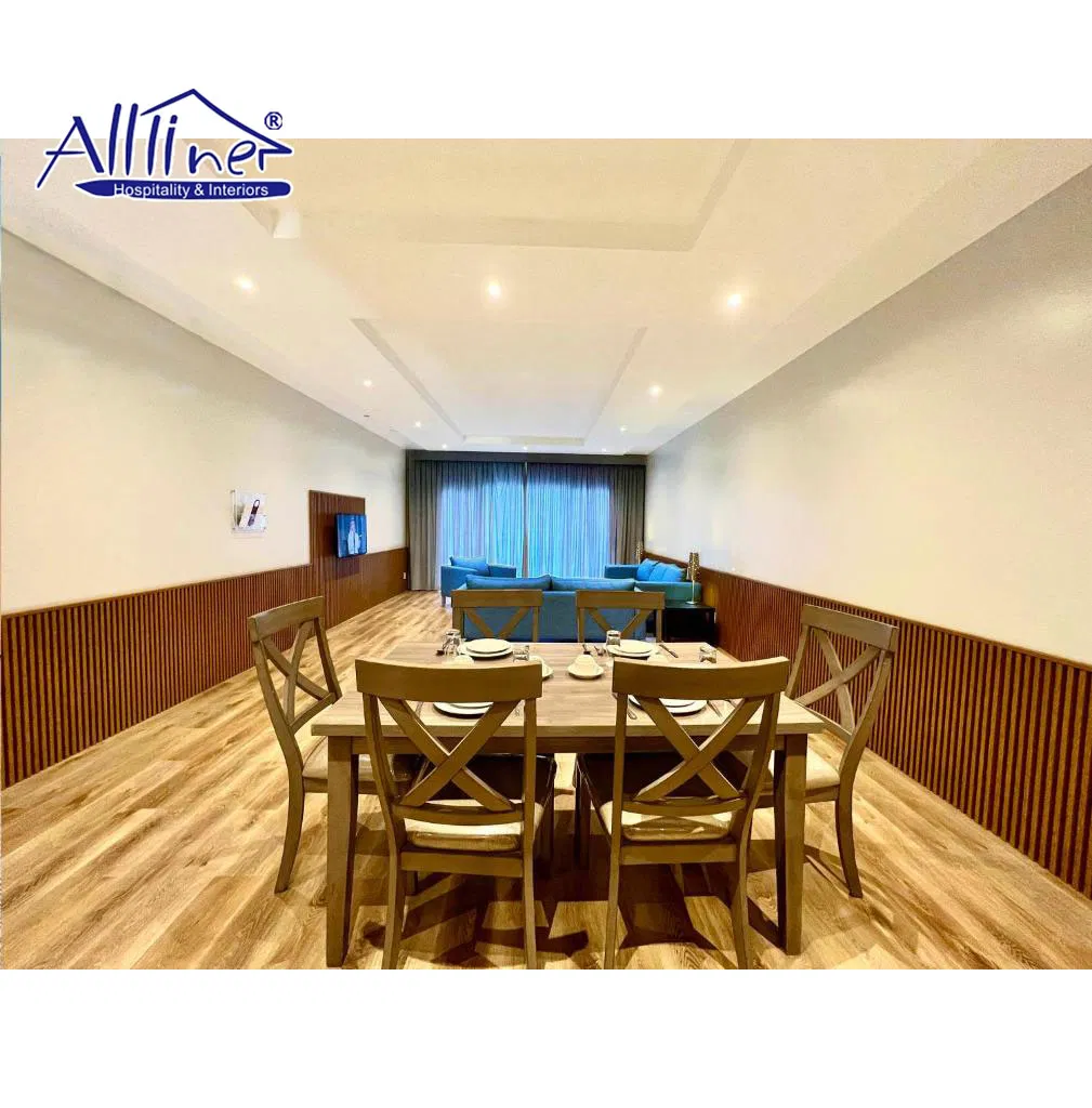 Luxury Hotel Restaurant Home Dining Room Furniture Wood Cross Back Upholstered Chair