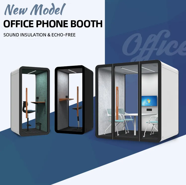 Soundproof Phone Booth View 1