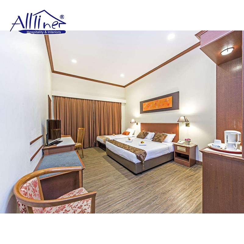 Luxury Hotel Interior Bedroom Furniture Chinese Factory Custom Made 5 Star Hotel Room Set Supplier Home Furniture