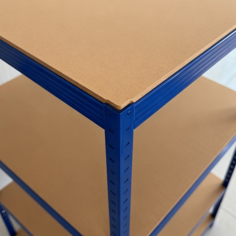 Custom Tier Colorful Rack System for Various Commercial Storage Applications