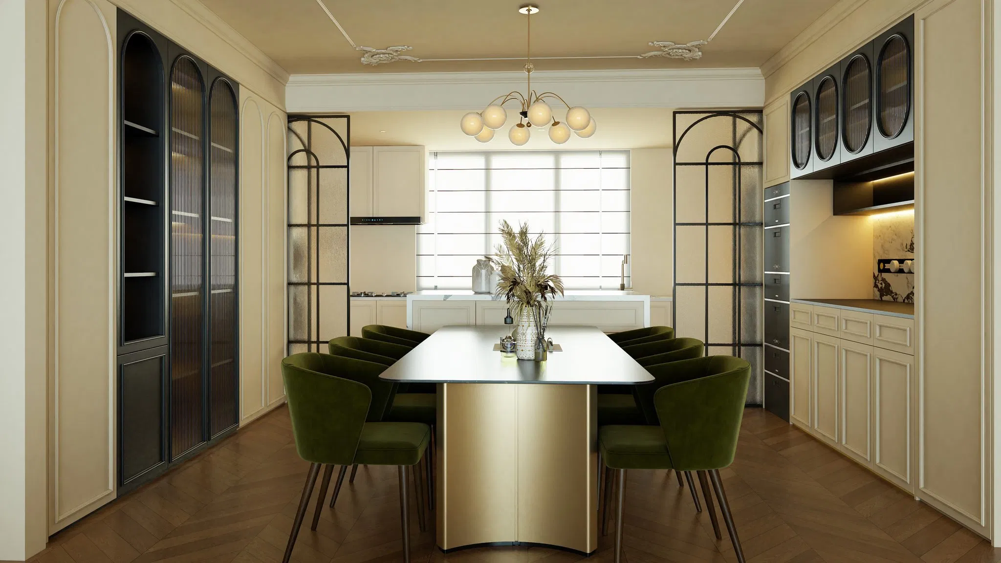 Tailored Plywood Kitchen Cabinet Systems for Residential Use