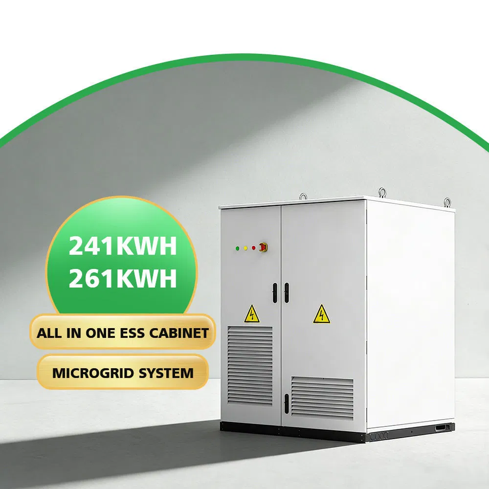 Multi-Functional 215kwh Outdoor Cabinet Lithium-Ion Battery Energy Storage System with Liquid Cooling