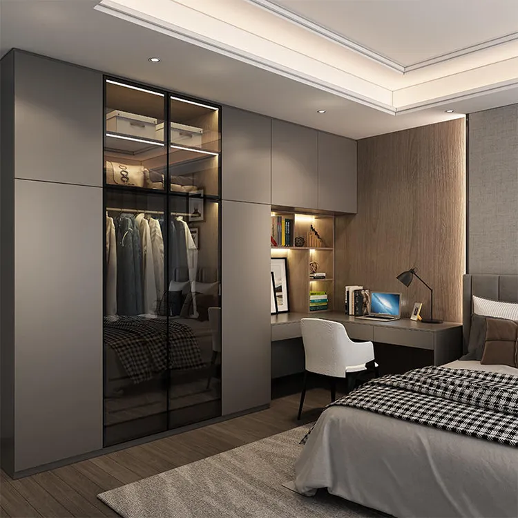 Solid Wood Wardrobe Design