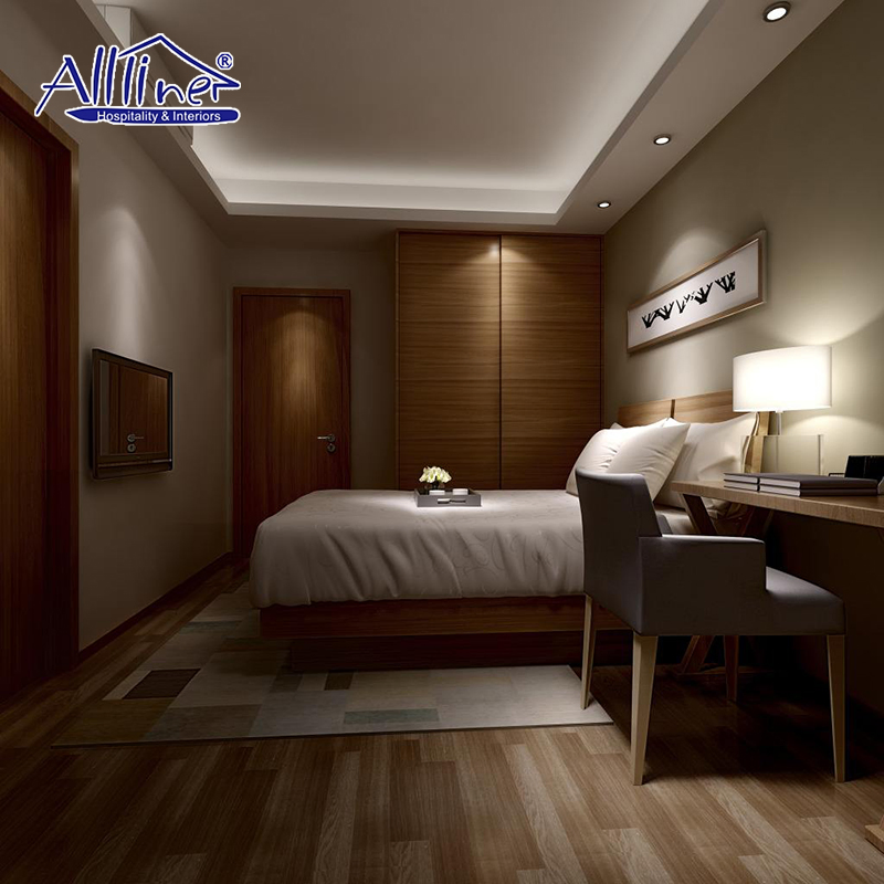 Wooden Velvet Cotton Upholstered Hotel Bed Table Full Living Room Sets Bedroom Furniture