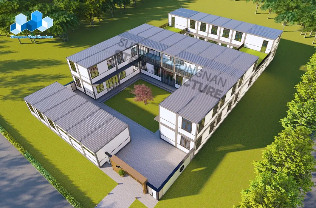 Assembled container architecture