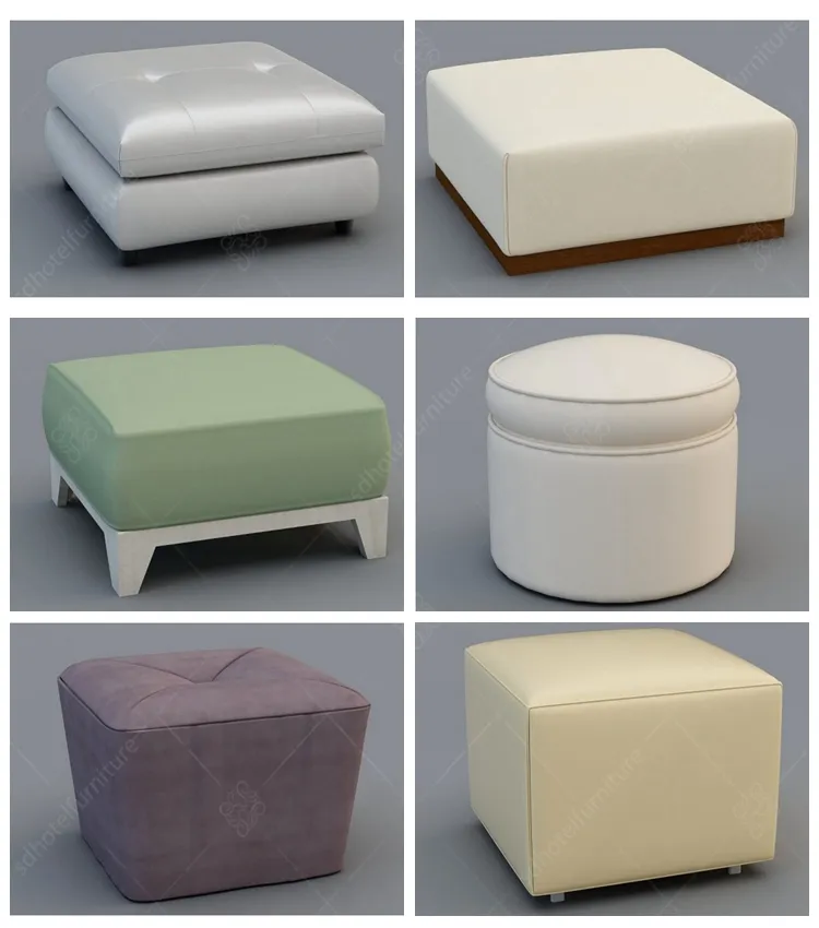 Hotel Furniture Sofa Stool