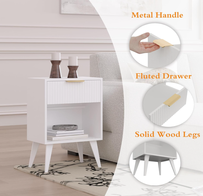 Customizable Elegant Nightstand Design for Chic Bedroom Solutions