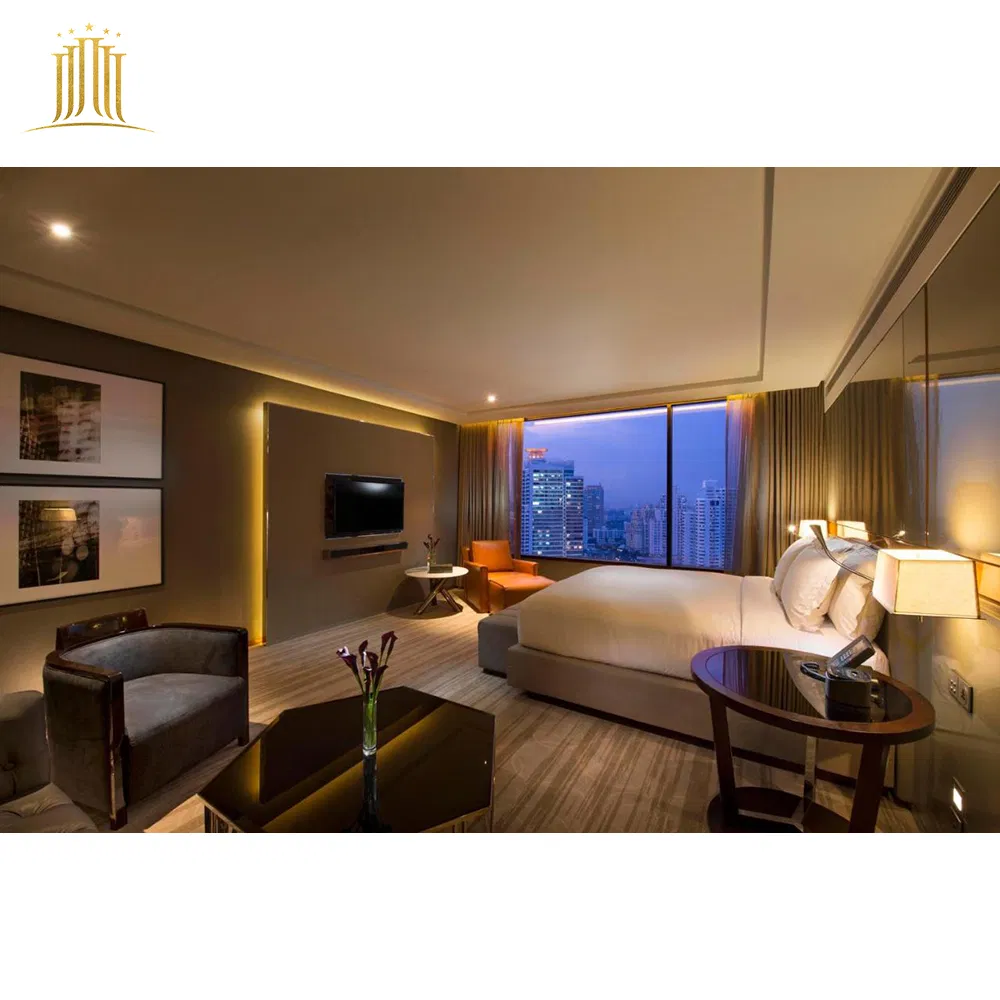 Custom Factory Modern 5 Star Hotel Room Decor Ideas Luxury Interior Design Wooden Bedroom Furniture Set