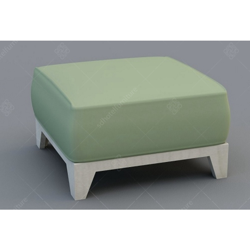 Hotel Furniture Living Room Sofa Stool Upholstered PU