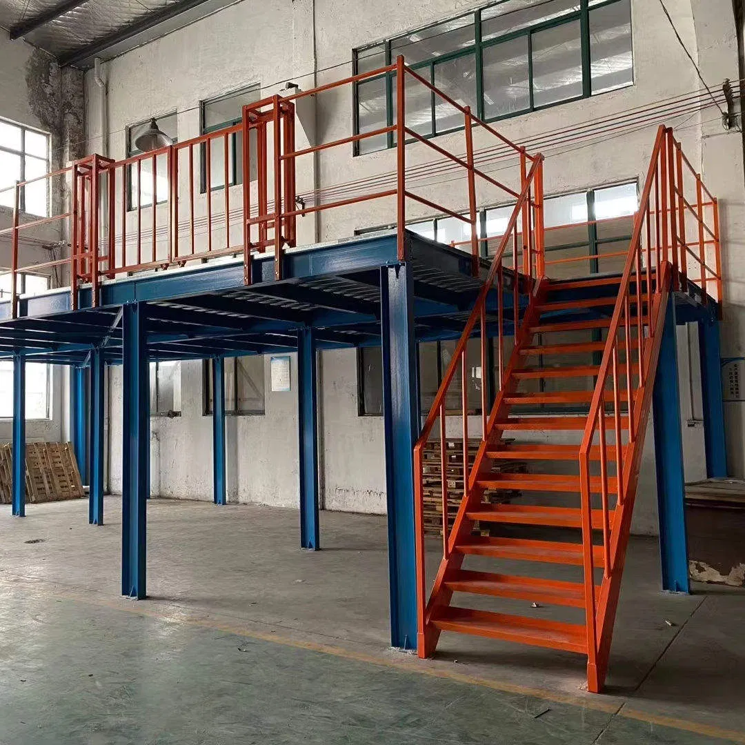 Multifunctional Steel Platform Mezzanine Shelving Systems Optimize Space Utilization