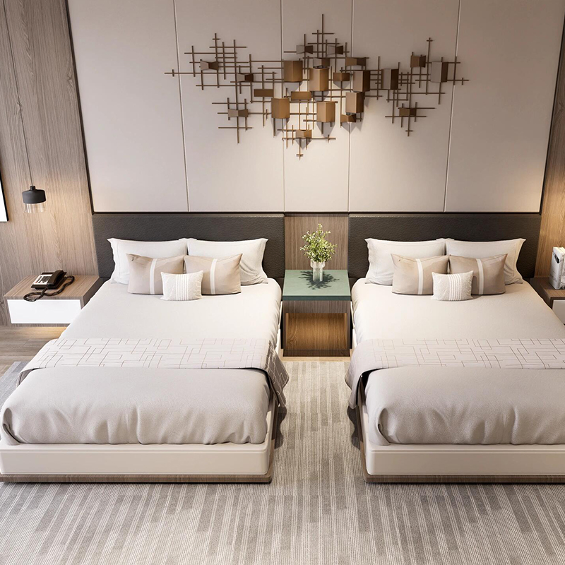 Five-Star Hotel Quality Solid Wood Panel Furniture Collection