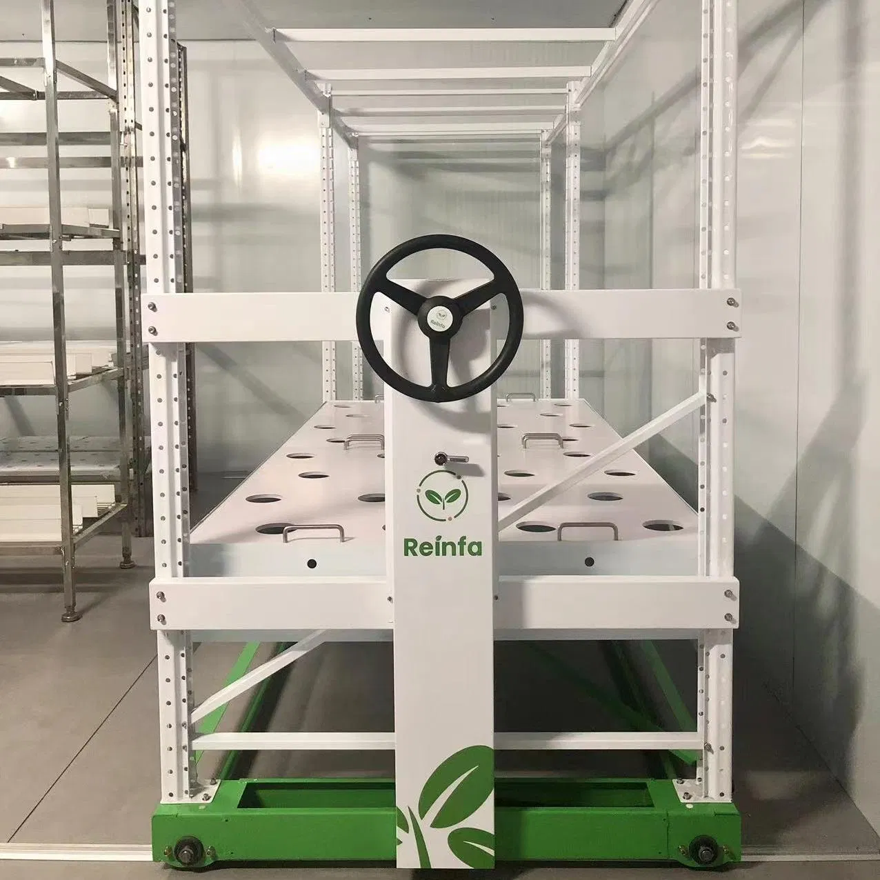 Modular Vertical Aeroponic Rack System - Expandable Solution for Indoor Vertical Farming