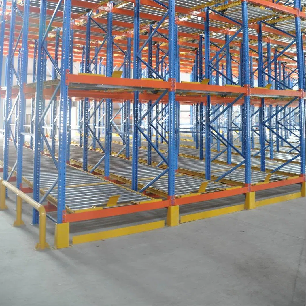 Modular Pallet Flow Rack System Scalable Design for Flexible Warehouse Layouts