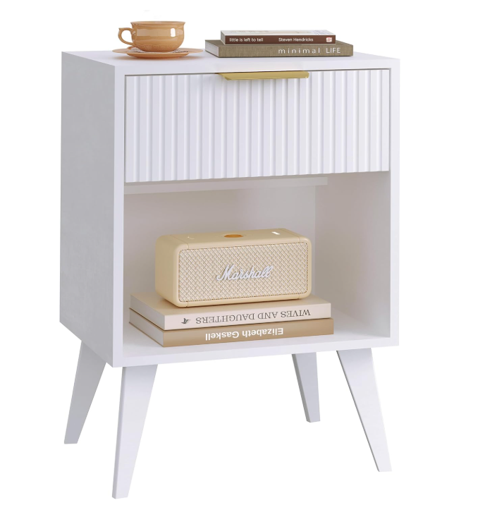 Contemporary Chic Nightstand Design for Bedroom and Living Room