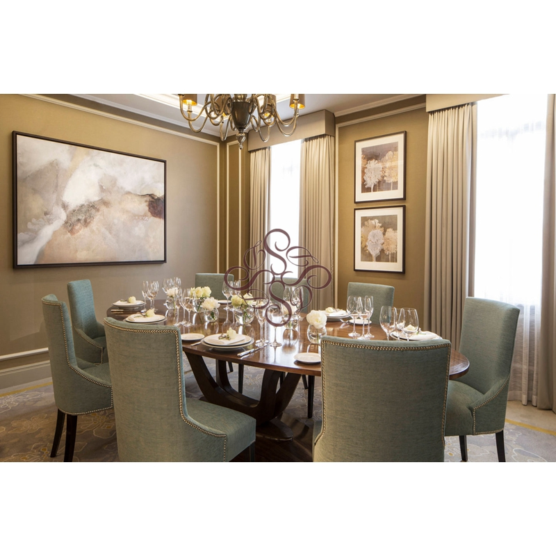 Modern Style Solid Wood Panel Hotel Headboard Hotel Guest Room Furniture (AL 11-3)