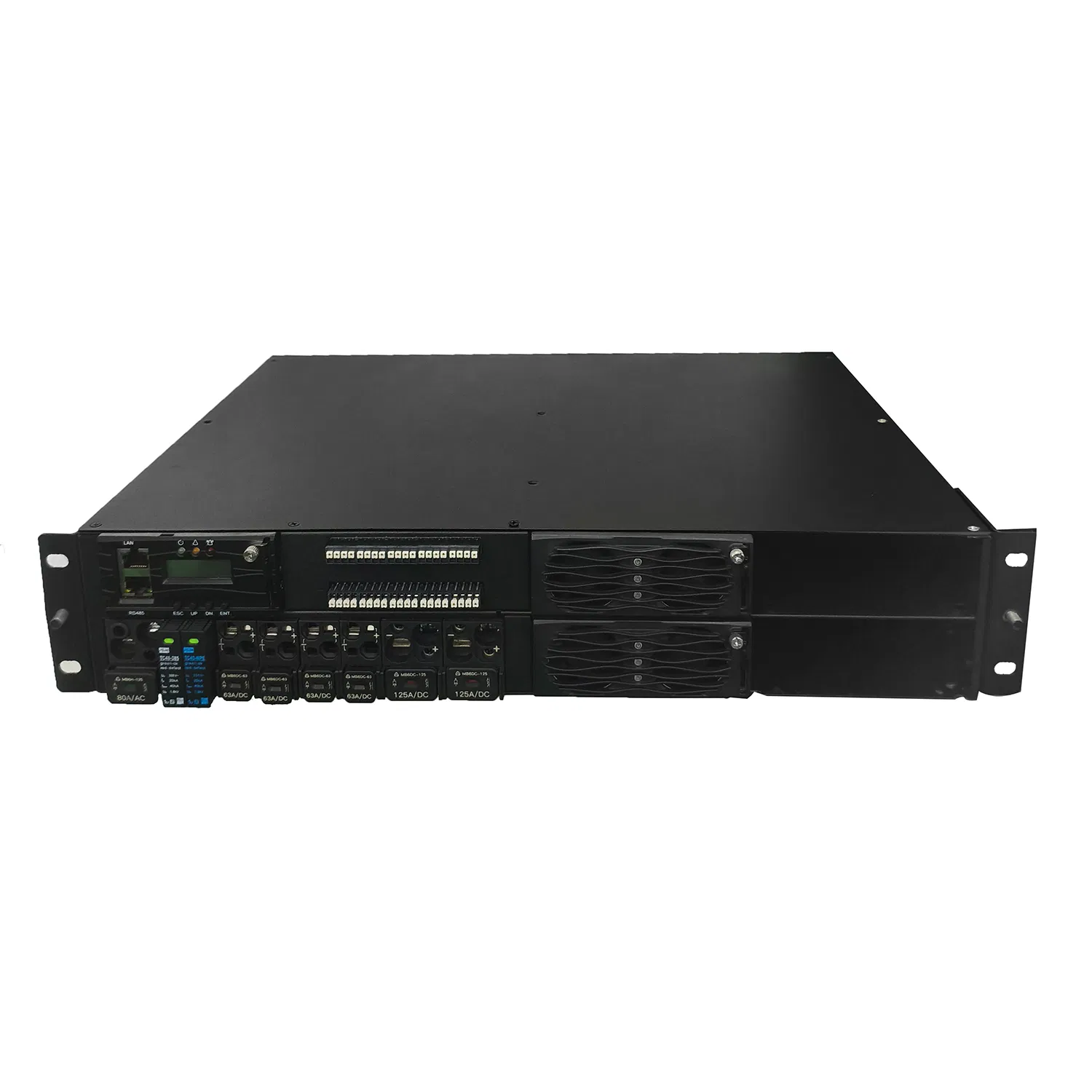 2u 24VDC Embedded Power Supply Power Supply 60A Modular Switch 19 Rack Mount 1.8kw Rectifier System