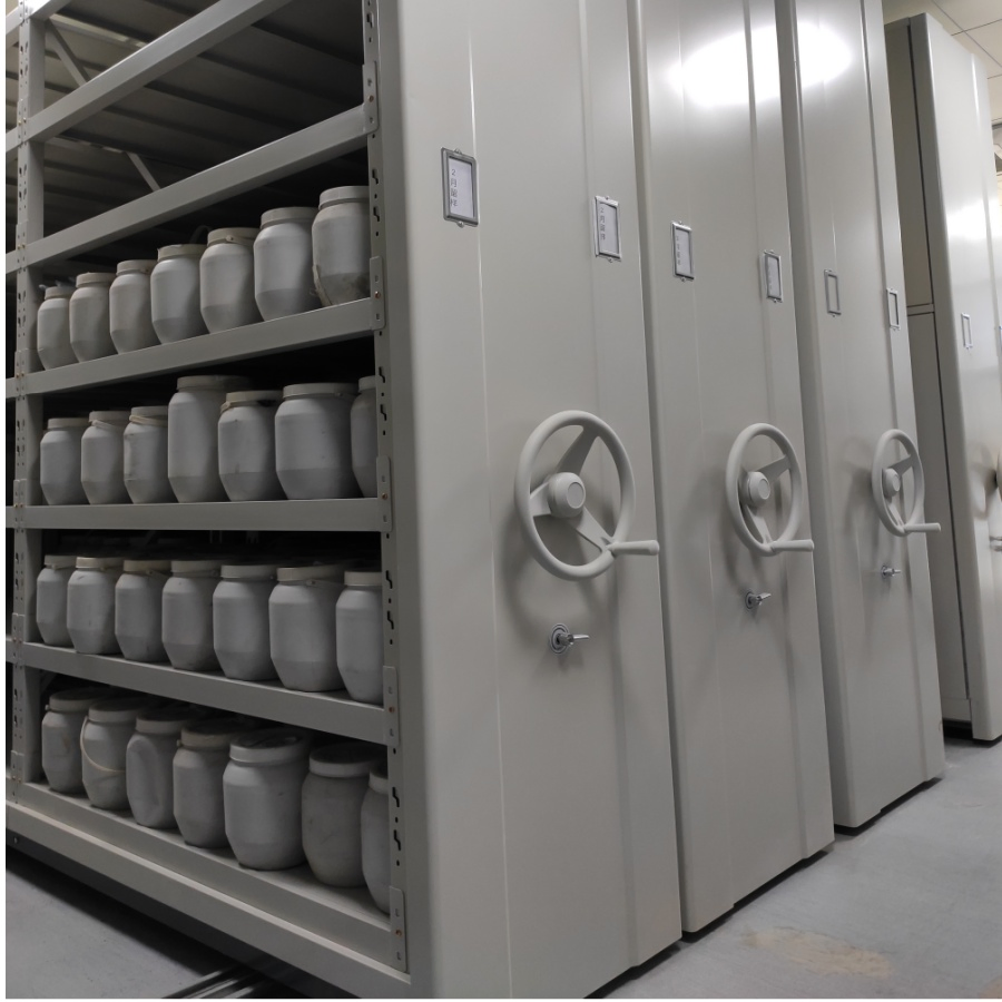 Compact Manual Shelving Systems for Biologics and Pharmaceuticals