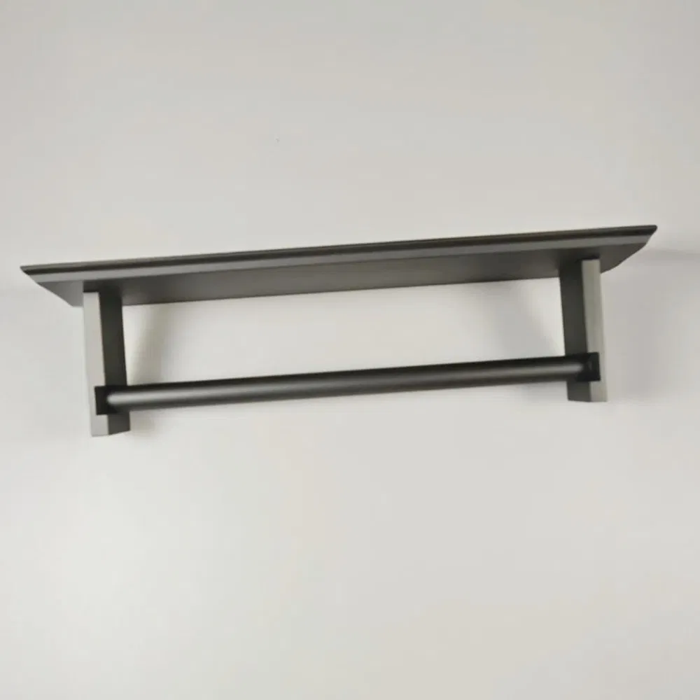 Moveable Modular Aluminum-Alloy Track Wall Shelving System for Terrace