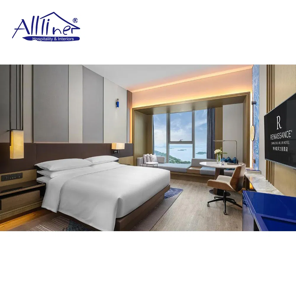 Luxury Modern Upholstered Wooden King Size Hotel Bedroom Wall Panel Headboard Furniture