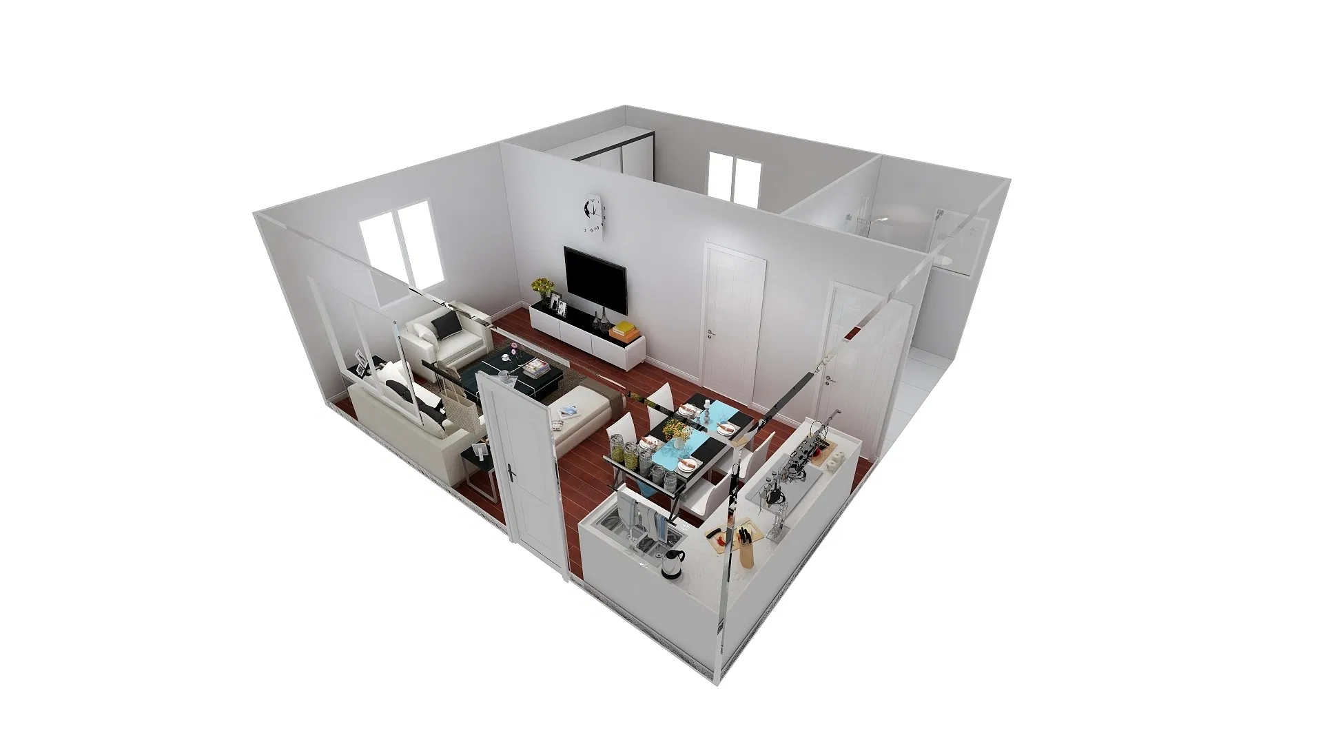 Hot Sale 20FT Luxury Prefab Living Container House Hotel in Philippines