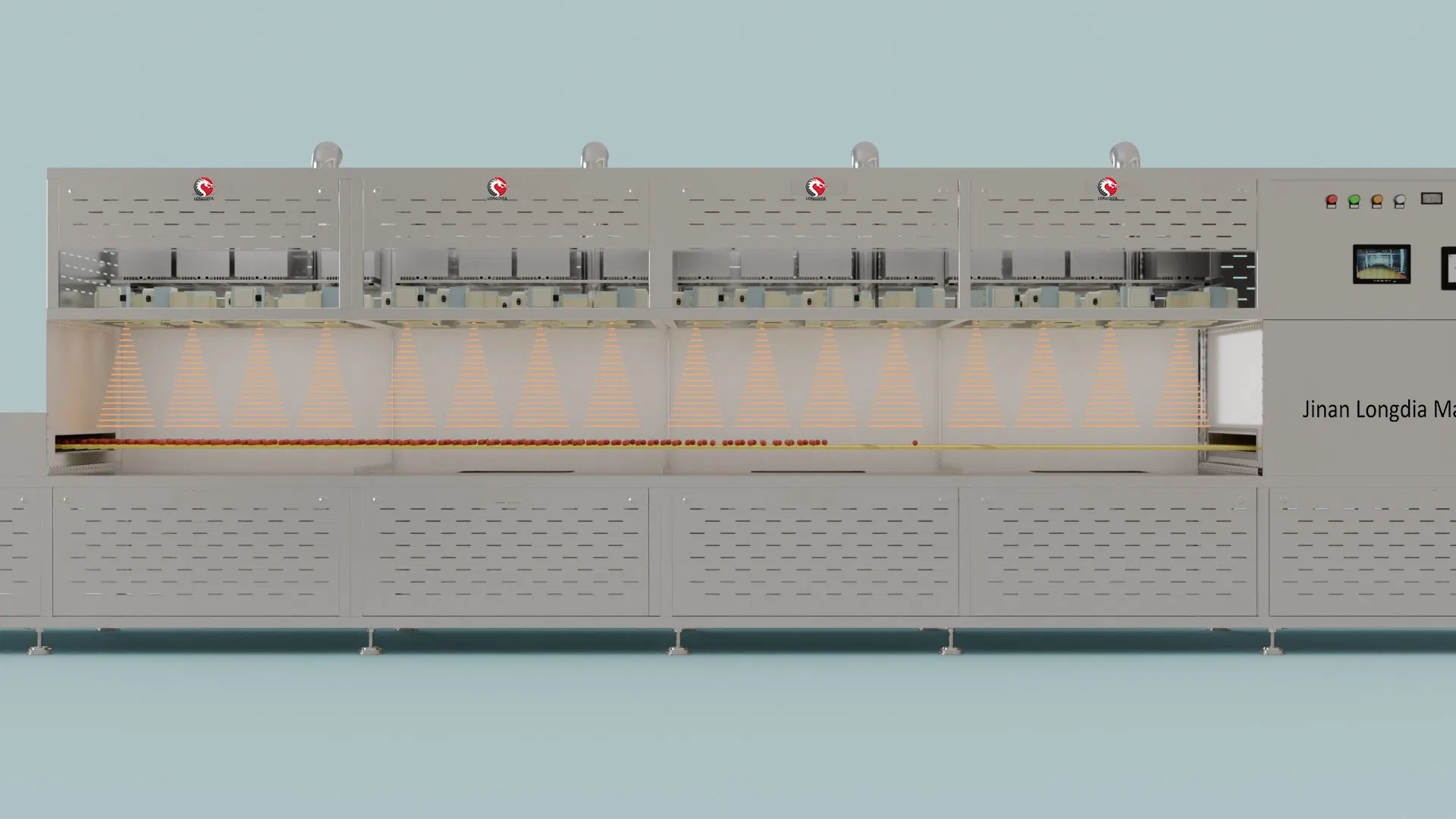 Atmospheric Single Drum Multilayer Fluid Bed Black Water Flies Disinfection System