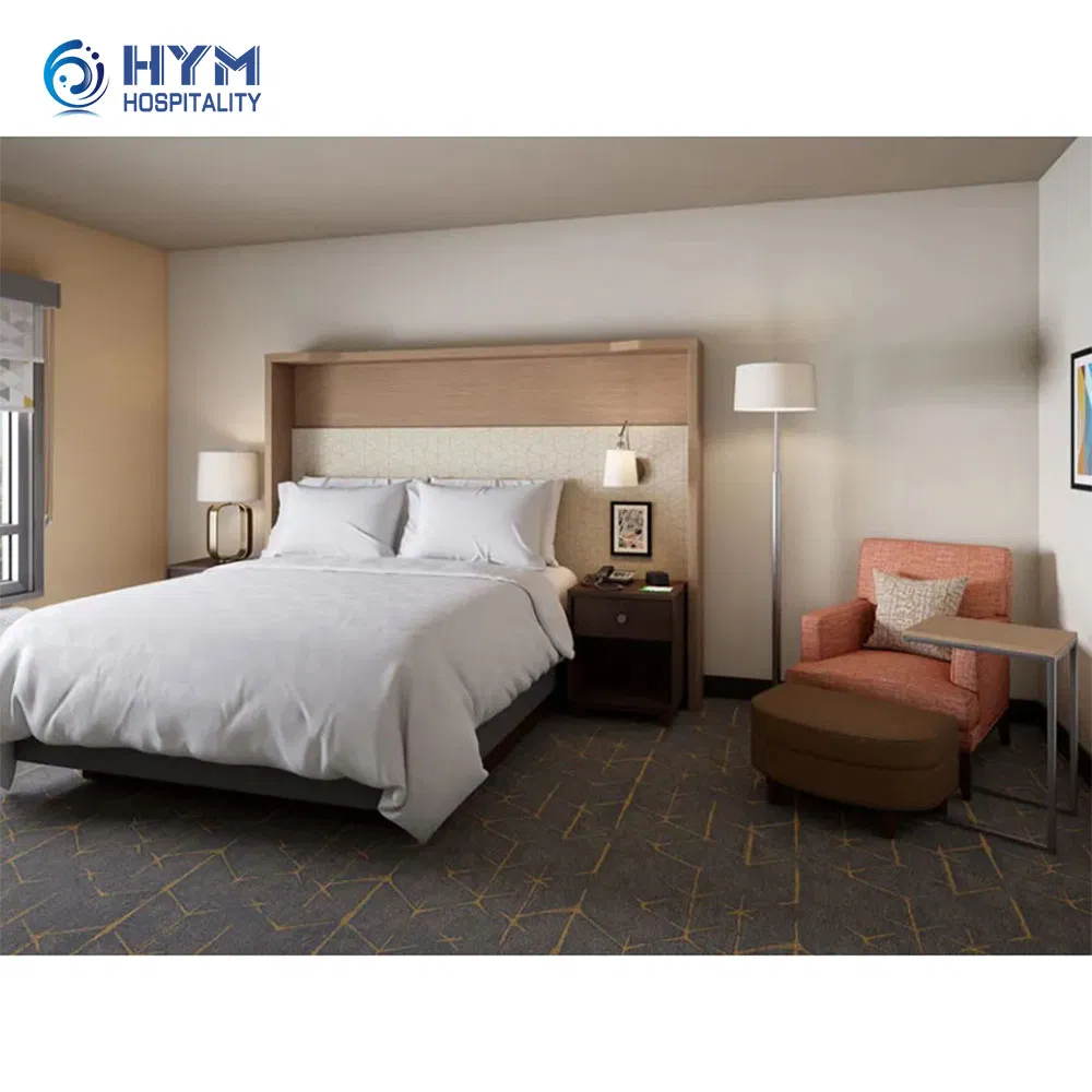 Motel 6 Light Luxury Hotel Furniture Interior Modern Design Standard Room