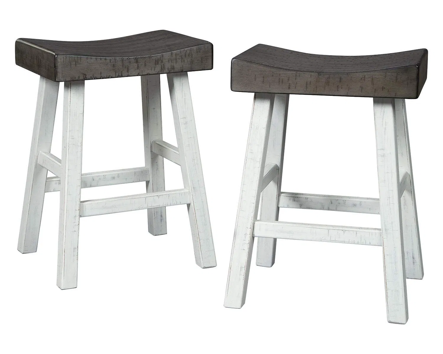 Design by Ashley Glosco Saddle Barstool