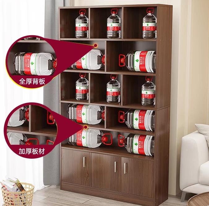 Chic Living Room Shelf System for Efficient Organization