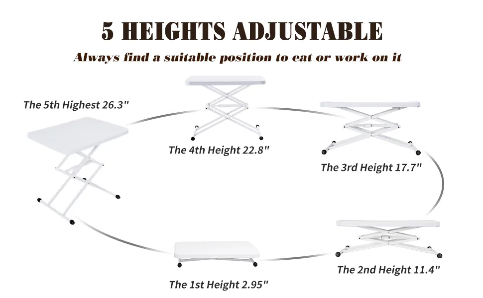 Folding Table Detail